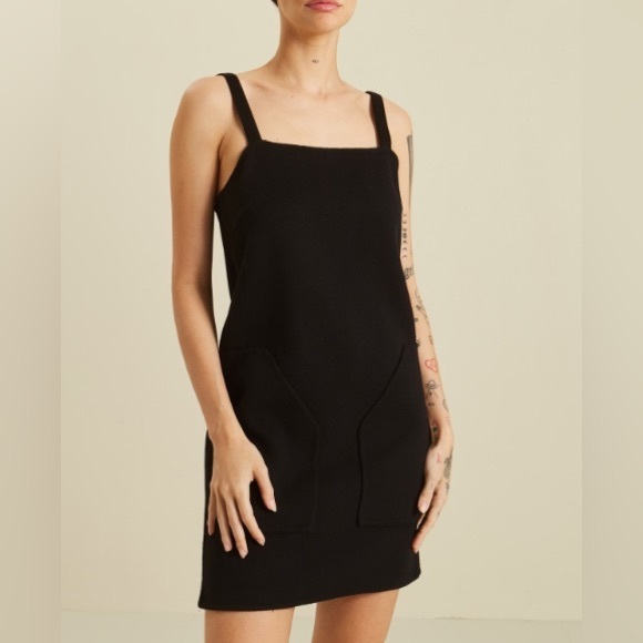 Max Mara Label-cut Double-face Wool Cashmere Dress Size: US4/6 Small Fall/Winter - Picture 1 of 13